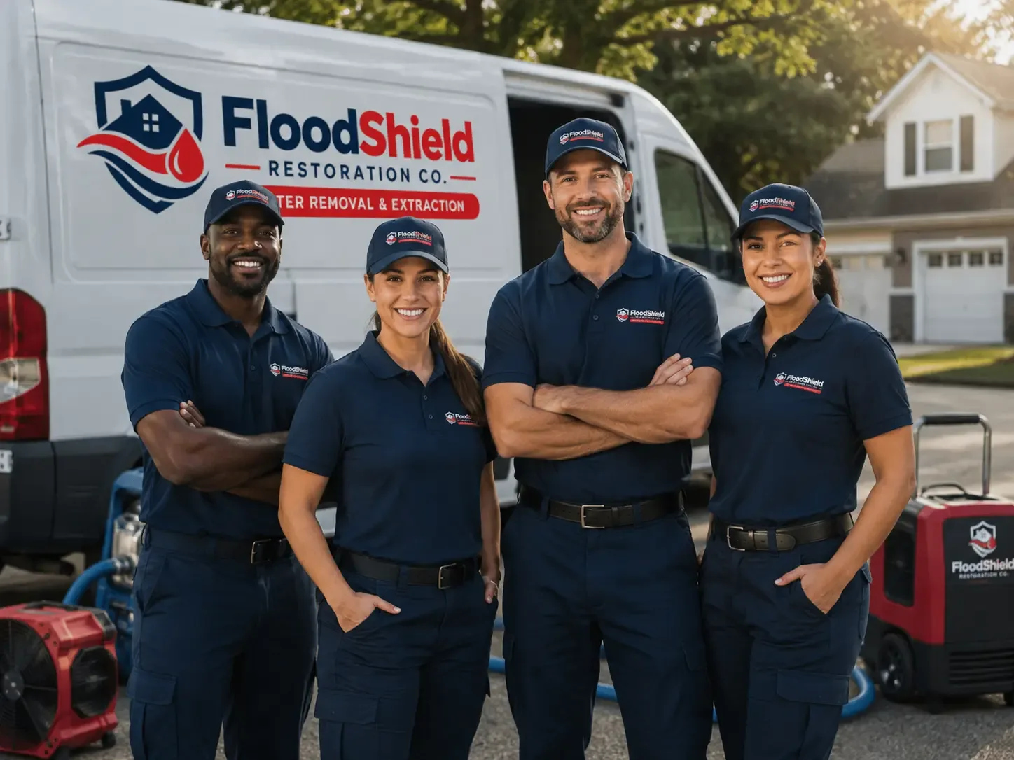 Flood Damage Restoration company in Loranger, LA